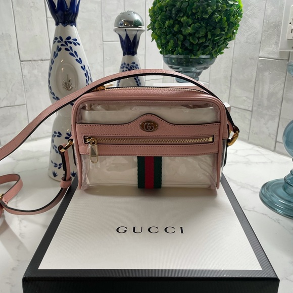 SOLD🔥 Ophidia mini transparent bag - Picture 1 of 6